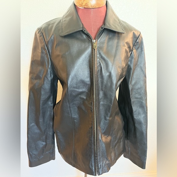 AMERICAN LEATHER 90s Jacket Sz LARGE - Picture 1 of 6